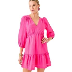 NWT Lilly Pulitzer Deacon Mini Dress | Women’s 10 | Passion Fruit Pink